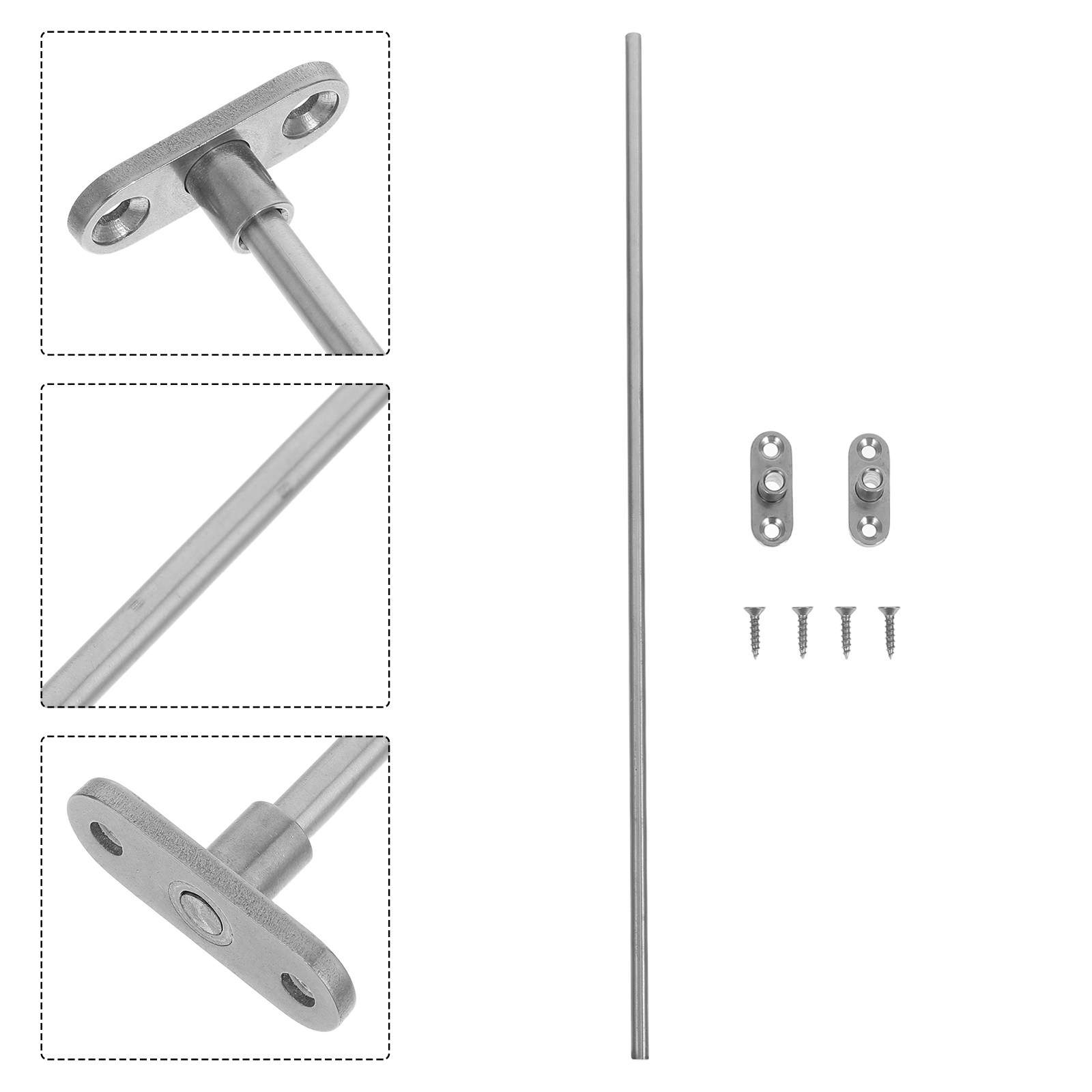 File Cabinet - Heavy-Duty Hanging File Folder Bar Stainless