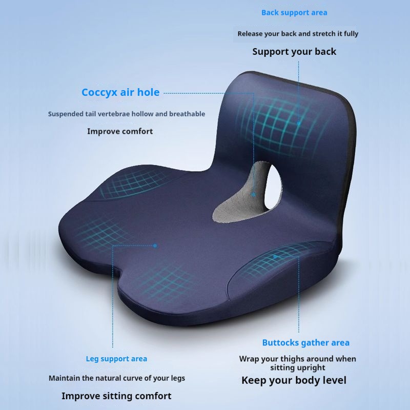 Car Main Driver Seat Booster S - Office Chair Cushion ulasan dan harga
