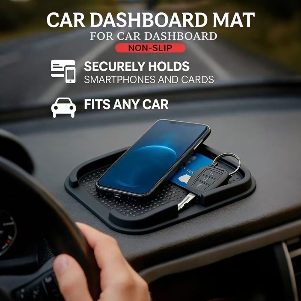 Silicone Anti Slip Mat Car Das - Mobile Pedestal Cabinet ulasan dan harga