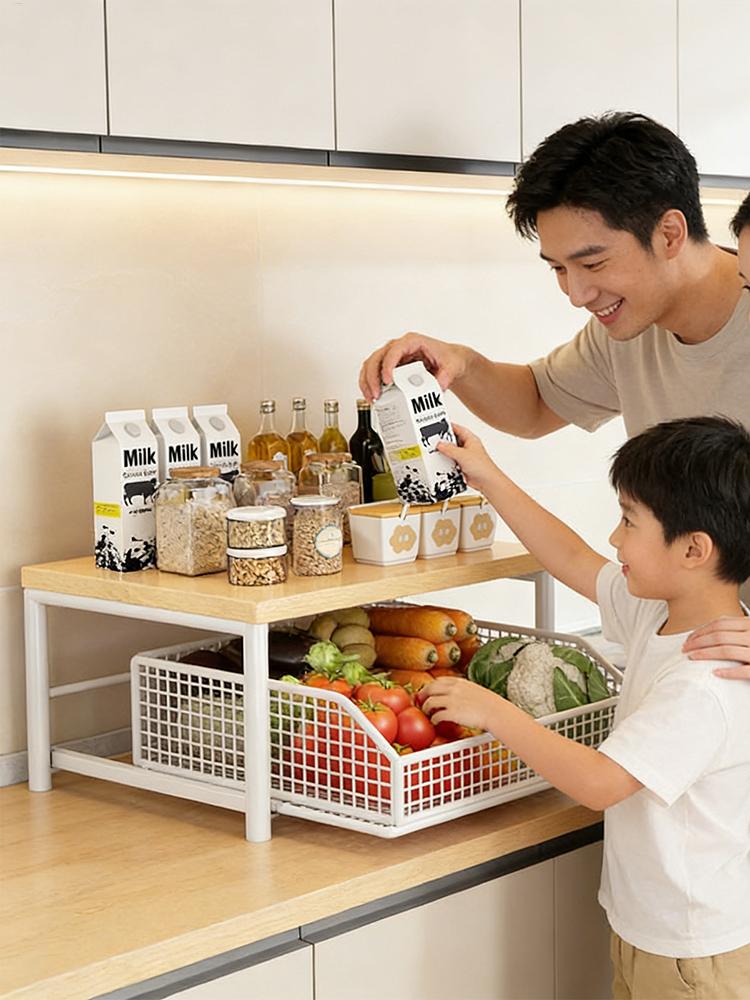Space-Saving 2-Tier Pull-Out R - Printer Stand ulasan dan harga