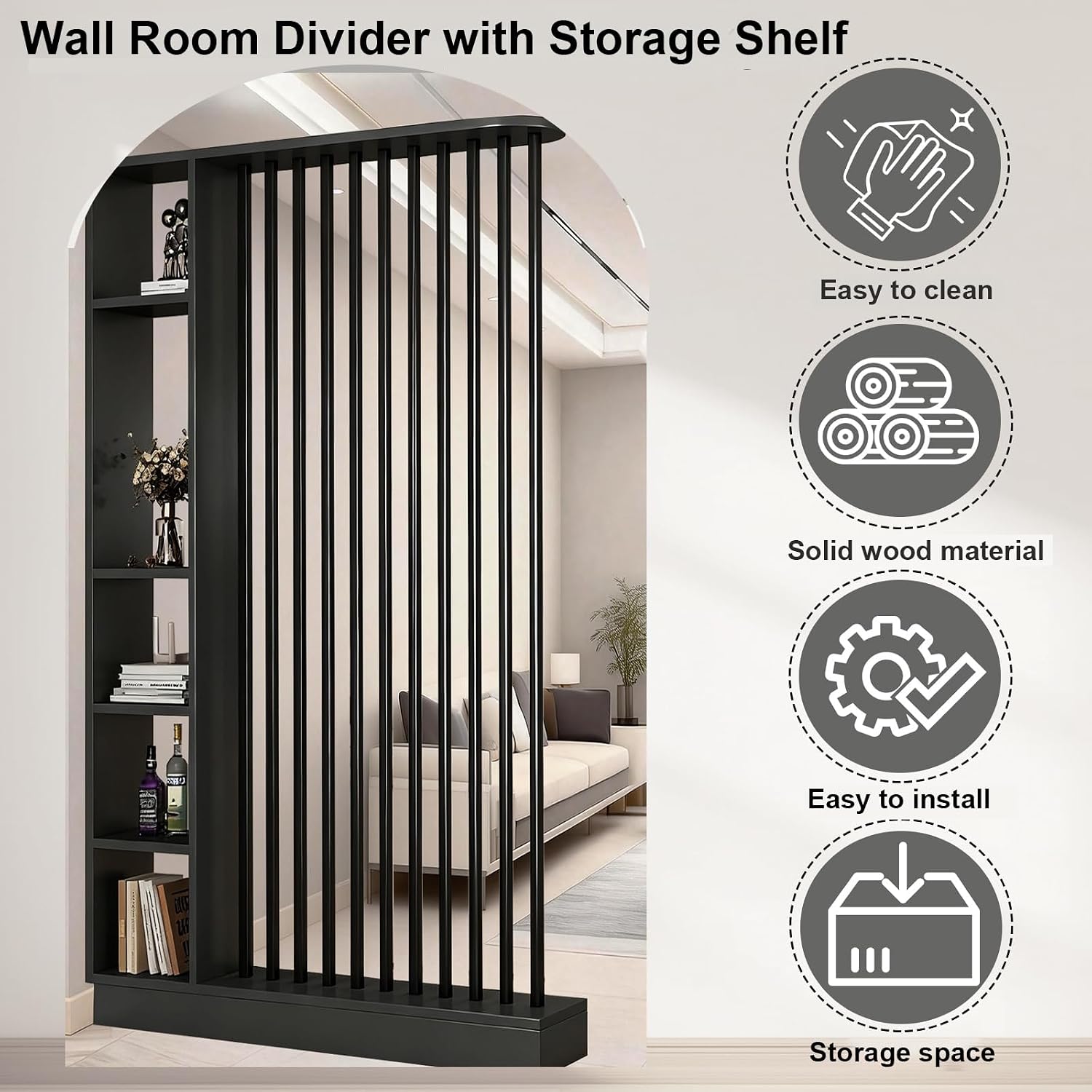 Floor to Ceiling Room Divider  - Partition Screen Divider ulasan dan harga