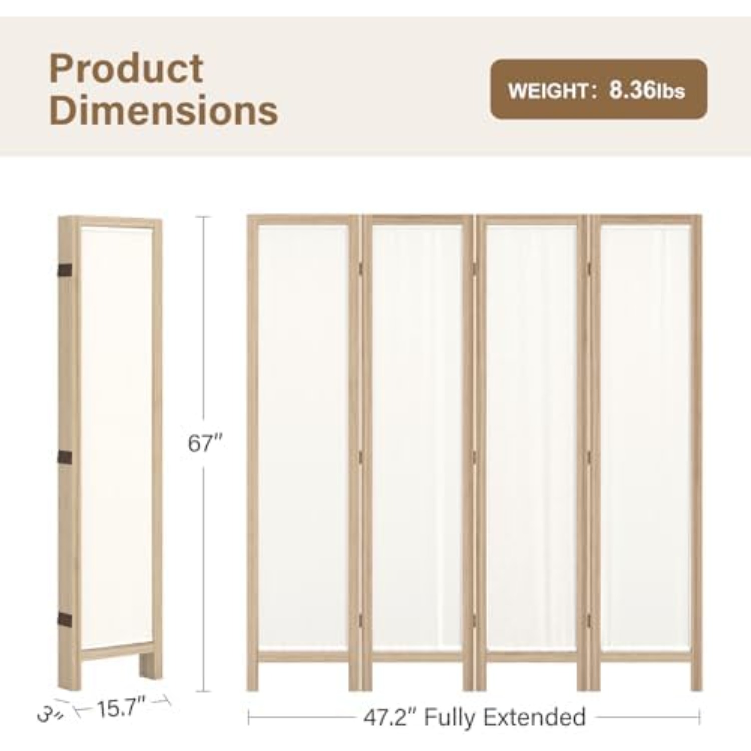 Linen Room Divider Privacy Scr - Partition Screen Divider ulasan dan harga