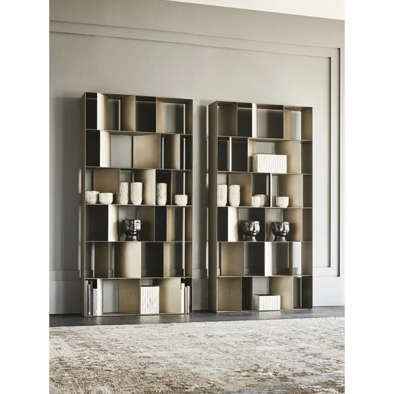 Italian minimalist solid stain - Bookshelf ulasan dan harga