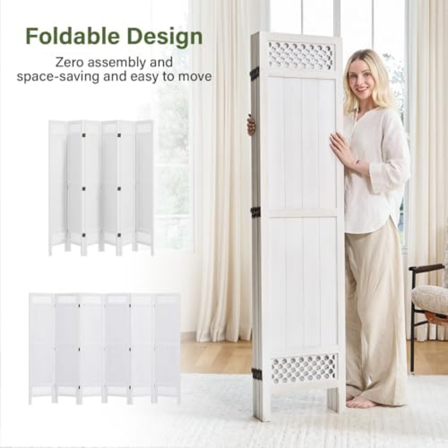 Privacy Screen Room Divider Pa - Partition Screen Divider ulasan dan harga