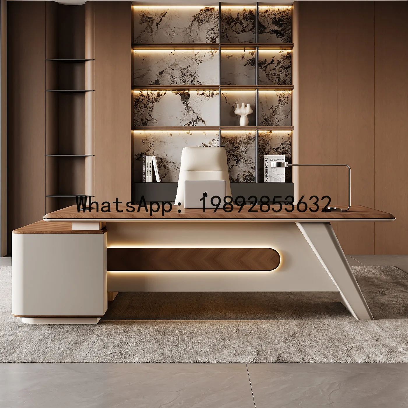 H5.15  Boss Office Desk Set -  - Office Chair ulasan dan harga