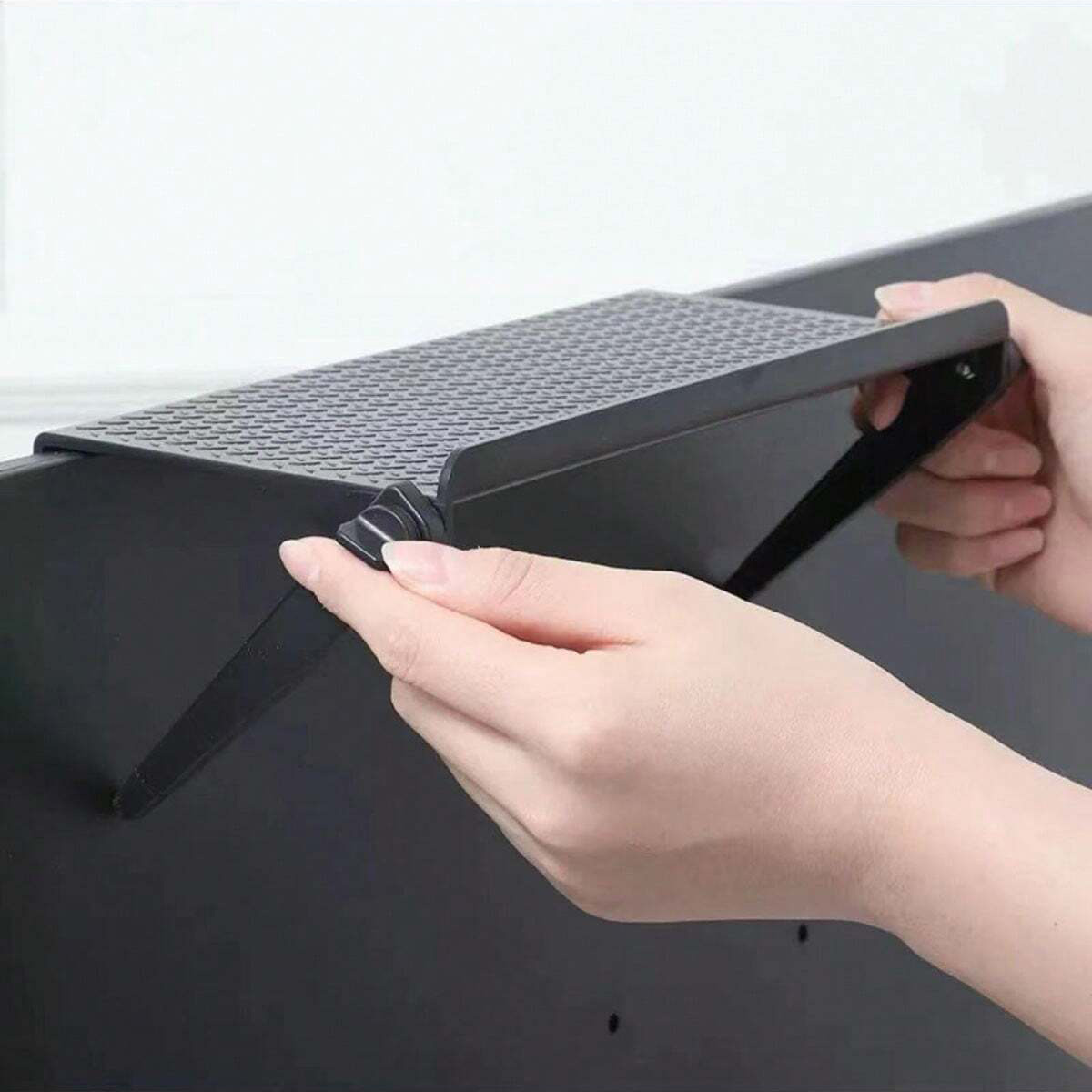 Adjustable TV Screen Top Shelf - Monitor Stand ulasan dan harga