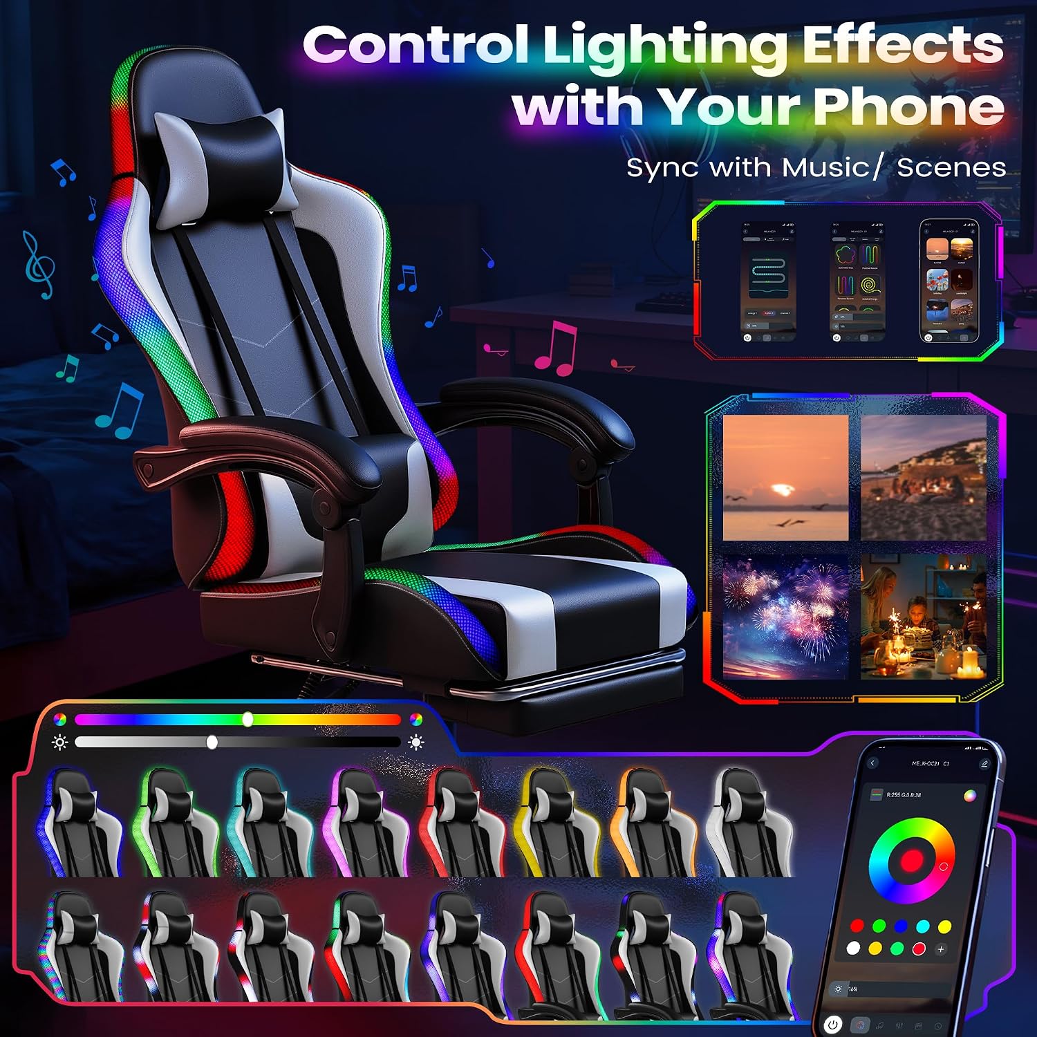 Homall Gaming Chair, Ergonomic - Office Chair ulasan dan harga