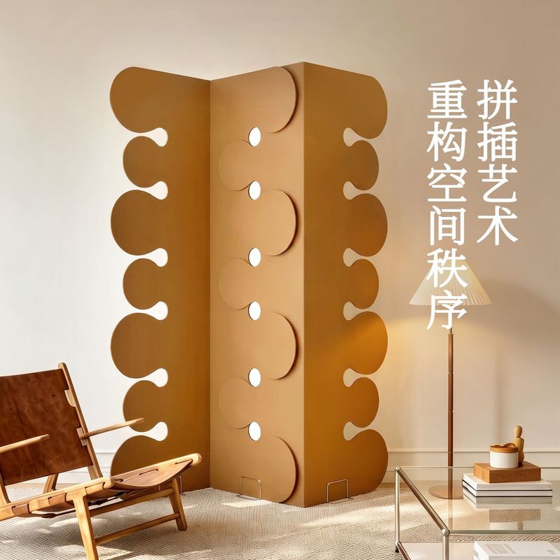 Eighteen-Piece Corrugated Card - Partition Screen Divider ulasan dan harga