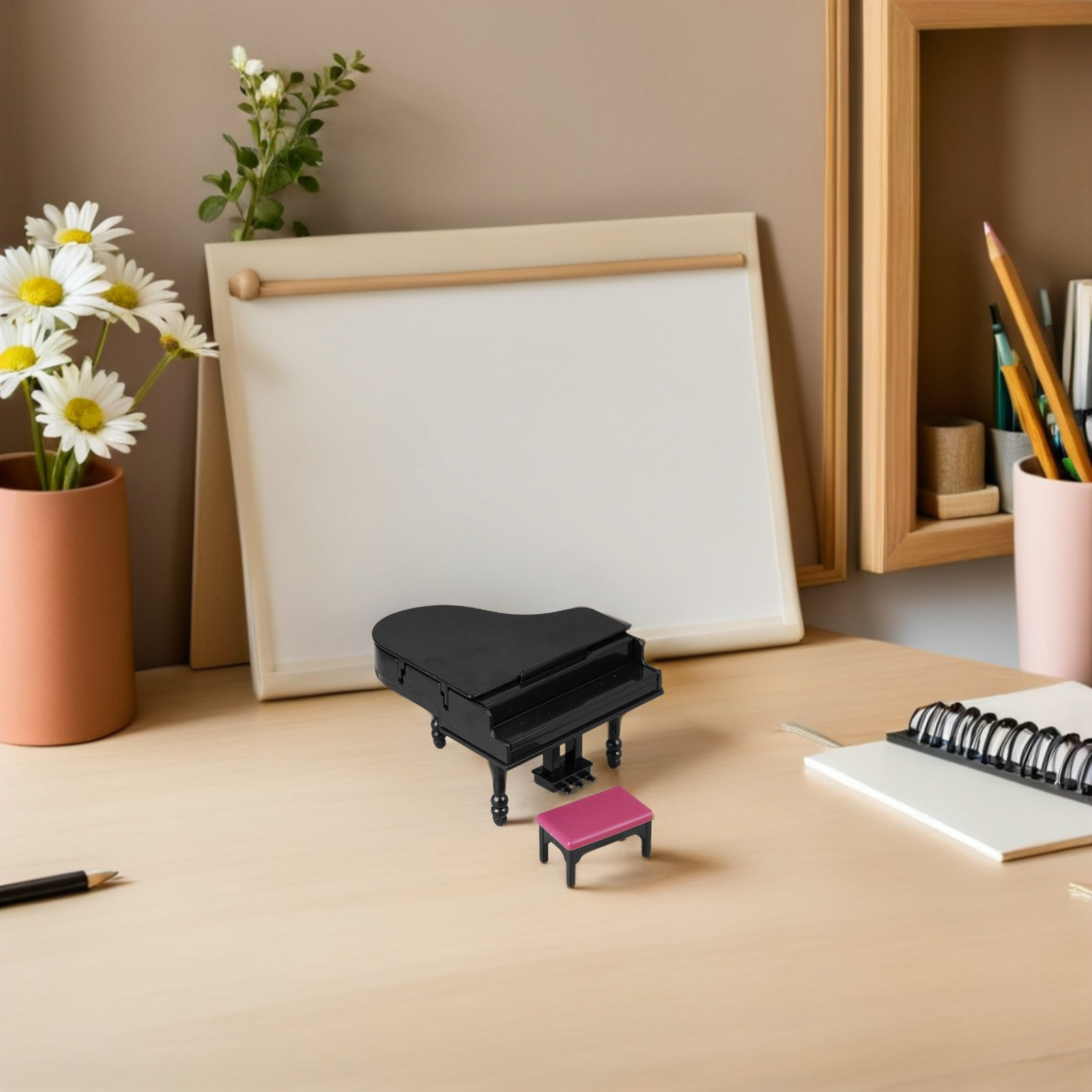 2Set Mini Upright Piano Set Pr - Office Stool ulasan dan harga
