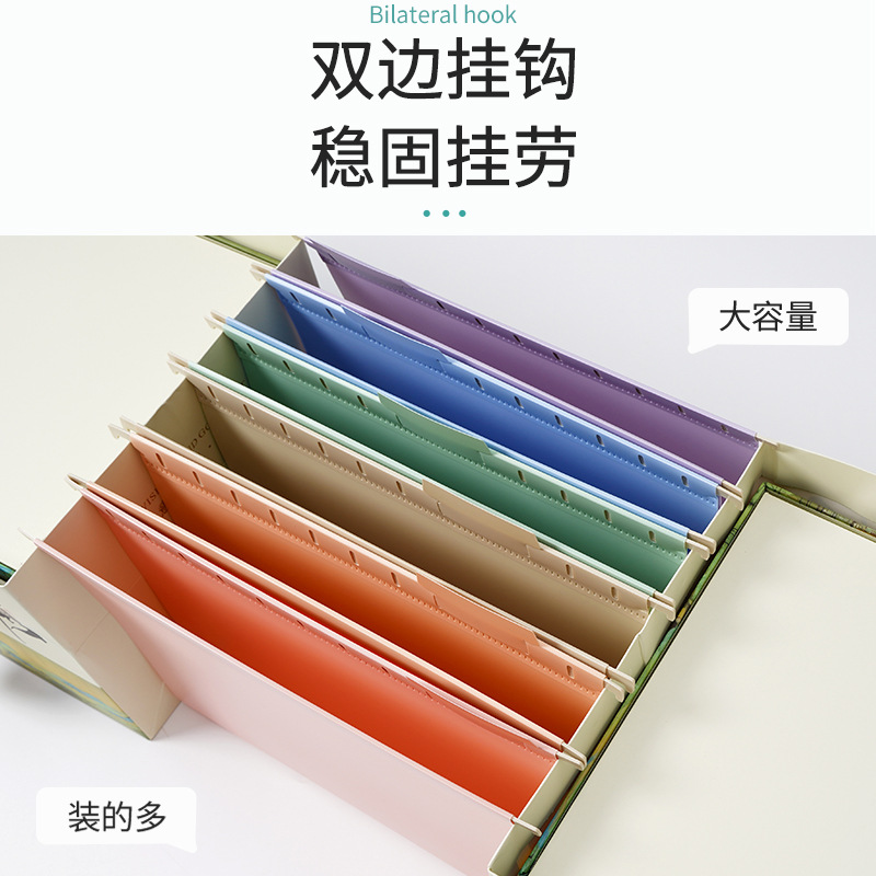 A4 Hanging File Organizer with - File Cabinet ulasan dan harga