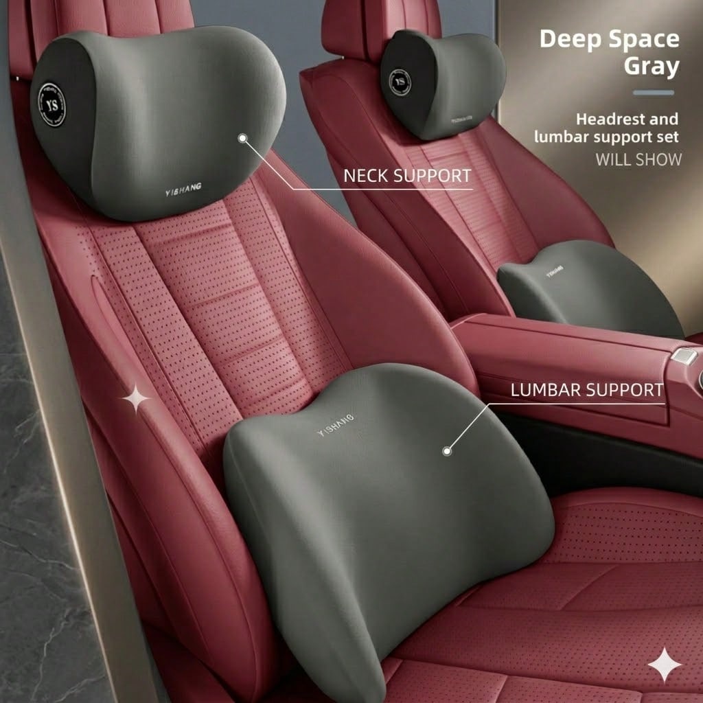 Car Headrest & Lumbar Support  - Office Chair Cushion ulasan dan harga